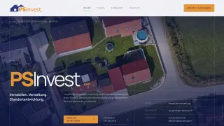 Landingpage für PSInvest