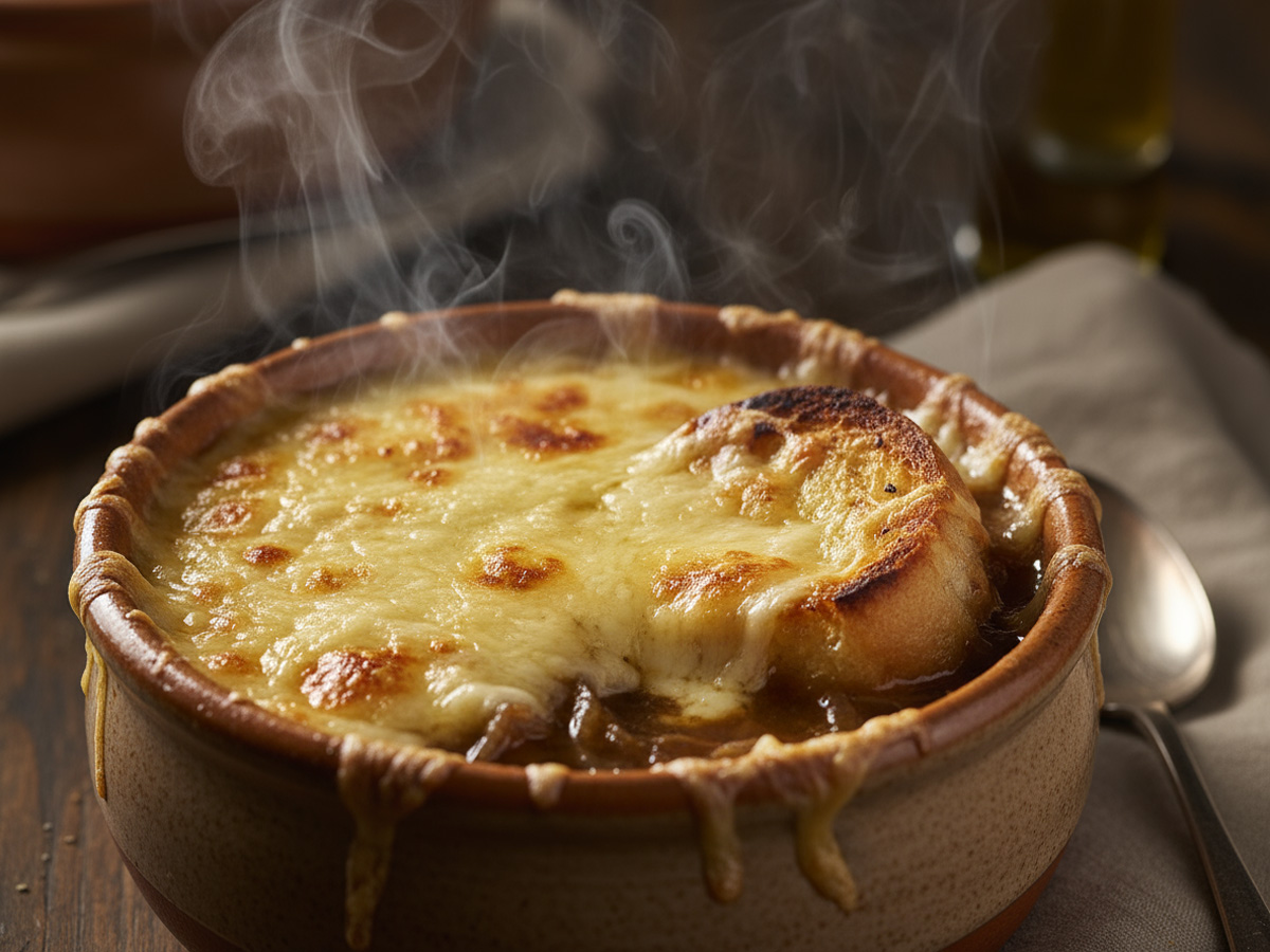 Französische Zwiebelsuppe